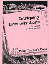 Intriguing Improvisations for Piano piano sheet music cover